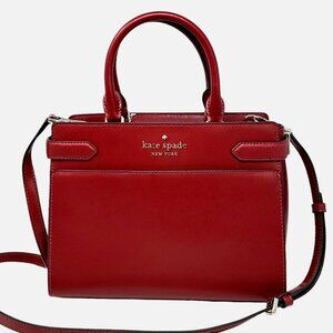 Kate Spade Medium Staci Satchel in Red